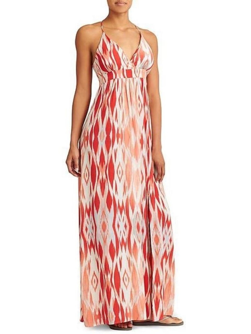 NWT Athleta Faded Ikat Maxcors Maxi Dress Womens Size Extra Small XS